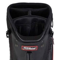 Titleist Jet Black Premium Golf Stand Bag 9 Titleist Jet Black Premium Golf Stand Bag -Golf Apparel Shop 2020jetblackpremiumstandbagblackred4