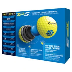 TaylorMade TP5 Golf Balls 7 TaylorMade TP5 Golf Balls -Golf Apparel Shop 2021tp5ballsyellow3