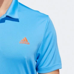 Adidas 2022 Drive Primegreen Golf Polo Shirt -Golf Apparel Shop Adidas AW22 Drive Primegreen Polo Shirt HM5357 SHADI671 M Pulse Blue Model 2