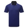Adidas Primeknit Golf Polo Shirt -Golf Apparel Shop Adidas SS23 Primeknit Polo Shirt HS7589 SHADI703 S Black Front