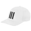 Adidas 3 Stripe Tour Golf Cap -Golf Apparel Shop Adidas Three Stripe Tour Cap White 1