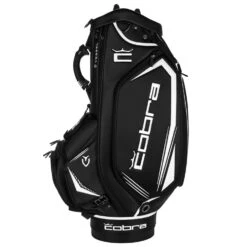 Cobra Golf Tour Staff Bag -Golf Apparel Shop Cobra 2023 Tour Staff Bag Black White 3