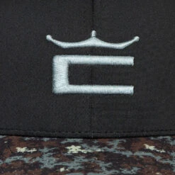 Cobra Camo Crown Snapback Golf Cap 7 Cobra Camo Crown Snapback Golf Cap -Golf Apparel Shop Cobra Camo Crown Snapback Golf Cap Black 3