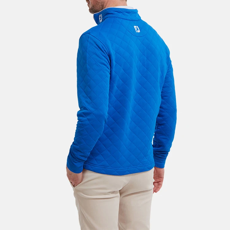 FootJoy Diamond Jacquard Chill-Out 1/4 Zip Golf Pullover 8 FootJoy Diamond Jacquard Chill-Out 1/4 Zip Golf Pullover - Image 6