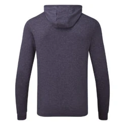 FootJoy Lightweight Golf Hoodie -Golf Apparel Shop FootJoy SS22 Lightweight Golf Hoodie Heather Navy 88448 Back