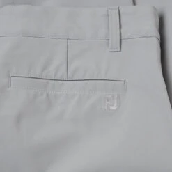 FootJoy Performance 2.0 Golf Shorts -Golf Apparel Shop FootJoy SS23 FJ Par Golf Shorts 80166 TSFOO020 30 W Grey Detail