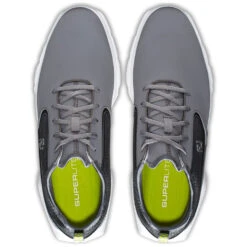 FootJoy SuperLites XP 58086 Golf Shoes -Golf Apparel Shop FootJoy Superlites XP Shoes Grey White Lime 2