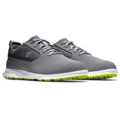 FootJoy SuperLites XP 58086 Golf Shoes -Golf Apparel Shop FootJoy Superlites XP Shoes Grey White Lime 3