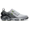 FootJoy Tour Alpha BOA 55509 Golf Shoes -Golf Apparel Shop FootJoy Tour Alpha BOA Golf Shoes White Grey Charcoal 1