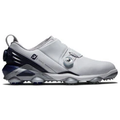FootJoy Tour Alpha Double BOA 55508 Golf Shoes 13 FootJoy Tour Alpha Double BOA 55508 Golf Shoes -Golf Apparel Shop FootJoy Tour Alpha Double BOA Golf Shoes White Navy Charcoal 1 1