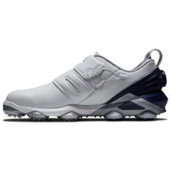 FootJoy Tour Alpha Double BOA 55508 Golf Shoes 10 FootJoy Tour Alpha Double BOA 55508 Golf Shoes -Golf Apparel Shop FootJoy Tour Alpha Double BOA Golf Shoes White Navy Charcoal 3