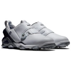 FootJoy Tour Alpha Double BOA 55508 Golf Shoes 12 FootJoy Tour Alpha Double BOA 55508 Golf Shoes -Golf Apparel Shop FootJoy Tour Alpha Double BOA Golf Shoes White Navy Charcoal 5
