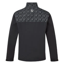 FootJoy HydroLite Waterproof Golf Jacket -Golf Apparel Shop FootJoy AW21 HydroLite Waterproof Jacket 87974 Code WJFOO086 M Black Marble Print back