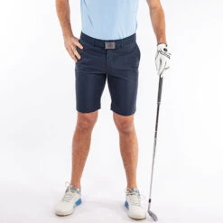 Galvin Green Paul Golf Shorts -Golf Apparel Shop Galvin Green AW21 Paul Shorts G128133 Code TSGAL057 34 W Navy Model 1
