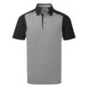 Galvin Green Massimo Golf Polo Shirt 1 Galvin Green Massimo Golf Polo Shirt -Golf Apparel Shop Galvin Green SS22 Massimo Polo Shirt G127307 Code SHGAL555 M Sharkskin Black Front