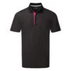 Galvin Green Mayson Golf Polo Shirt -Golf Apparel Shop Galvin Green SS22 Mayson Polo Shirt G126797 Code SHGAL538 M Black Pink Front