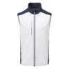 Galvin Green Lion Interface-1 Golf Wind Vest 2 Galvin Green Lion Interface-1 Golf Wind Vest -Golf Apparel Shop Galvin Green SS23 Lion Windproof Vest G122413 WTGAL205 S White Navy Front