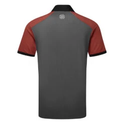 Galvin Green Mateus Golf Polo Shirt -Golf Apparel Shop Galvin Green SS23 Mateus Polo Shirt G136627 SHGAL593 S Red Forged Iron White Back