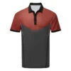 Galvin Green Mateus Golf Polo Shirt 2 Galvin Green Mateus Golf Polo Shirt -Golf Apparel Shop Galvin Green SS23 Mateus Polo Shirt G136627 SHGAL593 S Red Forged Iron White Front