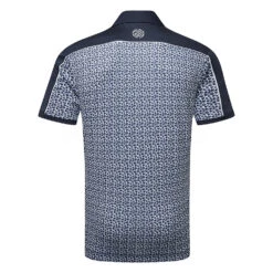 Galvin Green Millard Golf Polo Shirt -Golf Apparel Shop Galvin Green SS23 Millard Polo Shirt G137331 SHGAL605 S Navy White Back