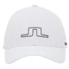 J.Lindeberg Caden Golf Cap -Golf Apparel Shop J Lindeberg Caden Golf Cap White 1