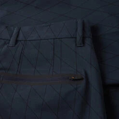 J.Lindeberg Active Argyle Golf Shorts -Golf Apparel Shop J.Lindeberg SS22 Active Argyl Golf Short P1345071 Navy Detail