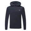 J.Lindeberg Stefan Golf Hoodie 1 J.Lindeberg Stefan Golf Hoodie -Golf Apparel Shop J.Lindeberg SS23 Stefan Hoody AMJS08429 6855 SWLIN103 JL Navy Front