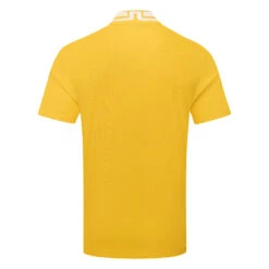 J.Lindeberg Tyson Golf Polo Shirt 7 J.Lindeberg Tyson Golf Polo Shirt -Golf Apparel Shop J.Lindeberg SS23 Tyson Regular Fit Polo GMJT07647 I040 SHLIN187 CitrusWhite Back