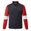 J.Lindeberg Castor Golf Wind Jacket -Golf Apparel Shop J.Lindeberg AMJS06693 6855 M Castor Mid Layer JL Navy WTLIN033 Front