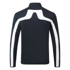J.Lindeberg Jarvis Full Zip Golf Jacket -Golf Apparel Shop J.Lindeberg AW21 Jarvis Full Zip Sweater Jacket GMJS03873 Code SWLIN020 L Navy White back