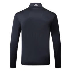 J.Lindeberg Bran 1/2 Zip Golf Sweater 7 J.Lindeberg Bran 1/2 Zip Golf Sweater -Golf Apparel Shop J.Lindeberg GMJS08145 6855 M Bran Mid Layer UK SMU JL Navy SWLIN090 Back