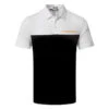 J.Lindeberg Owen Slim Golf Polo Shirt -Golf Apparel Shop J.Lindeberg GMJT06850 9999 M Owen Slim Fit Polo Black SHLIN141 Front