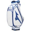 Mizuno Golf Tour Staff Bag White/Blue -Golf Apparel Shop Mizuno Golf Tour Staff Bag White Blue 1