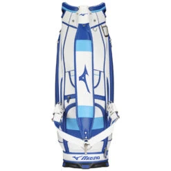 Mizuno Golf Tour Staff Bag White/Blue -Golf Apparel Shop Mizuno Golf Tour Staff Bag White Blue 3