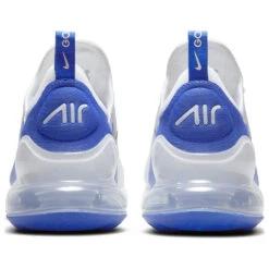 Nike Air Max 270G Golf Shoes -Golf Apparel Shop Nike Air Max 270 G Golf Shoes White Racer Blue Pure Platinum 4