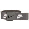 Nike Futura Web Golf Belt -Golf Apparel Shop Nike Futura Web Belt Dark Smoke Grey White