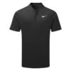 Nike Dry Victory Blade Golf Polo Shirt 2 Nike Dry Victory Blade Golf Polo Shirt -Golf Apparel Shop Nike SS22 Dry Victory Blade Golf Polo Shirt Black White DH0838 010 SHNIK774 Front