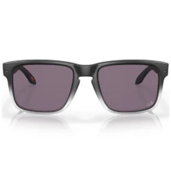 Golf Apparel Shop -Golf Apparel Shop Oakley Holbrook Golf Sunglasses Tour De France Black Fade Prizm Grey 2