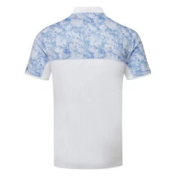 Oakley Sand Block Golf Polo Shirt 7 Oakley Sand Block Golf Polo Shirt -Golf Apparel Shop Oakley Sand Block Golf Polo Shirt Stonewash Blue FOA404354 6EK SHOAK337 back