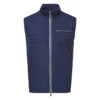 Oscar Jacobson Hodgson Thermal Golf Wind Vest -Golf Apparel Shop Oscar Jacobson AW22 Hodgson Thermal Wind Vest OJTOP0118 WTOSC094 S Navy Front