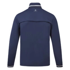 Oscar Jacobson Rolfe Tour Golf Wind Jacket -Golf Apparel Shop Oscar Jacobson AW22 Rolfe Tour Windproof Jacket OJTOP0090 WTOSC095 S Navy Back