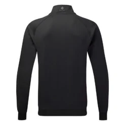 Oscar Jacobson Trent Tour 1/2 Zip Golf Sweater 7 Oscar Jacobson Trent Tour 1/2 Zip Golf Sweater -Golf Apparel Shop Oscar Jacobson AW20 Trent Tour Sweater OJTOP0021 Code SWOSC171 Black back