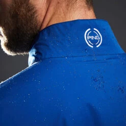 Ping Sensor Dry 2.5 Graphene Waterproof Golf Jacket 17 Ping Sensor Dry 2.5 Graphene Waterproof Golf Jacket -Golf Apparel Shop Ping AW22 Sensor Dry 2.5 Graphene Waterproof Jacket PO3488 NSB WJPIN064 North Sea Black Model 4