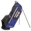 Ping Hoofer Monsoon Waterproof Golf Stand Bag -Golf Apparel Shop Ping Hoofer Monsoon Golf Stand Bag Cobalt Blue Black 1