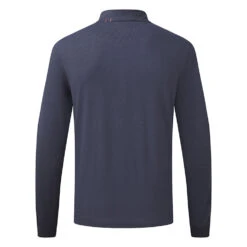 Puma Cloudspun WRMLBL Golf Popover 7 Puma Cloudspun WRMLBL Golf Popover -Golf Apparel Shop Puma AW22 Cloudspun WRMLBL 1 4 Zip Sweater 537066 02 SWPUM270 S Navy Blazer Back