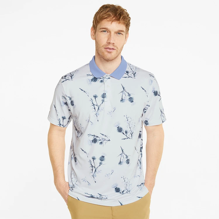 Puma MATTR Lowlands Golf Polo Shirt 6 Puma MATTR Lowlands Golf Polo Shirt - Image 4