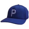 Puma P 110 Snapback Golf Cap -Golf Apparel Shop Puma P 110 Snapback Golf Cap Blazing Blue Lavender Pop 1