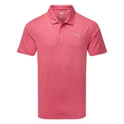 Puma Performance Heather Golf Polo Shirt