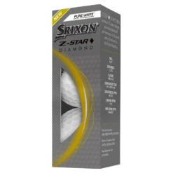 Srixon Z Star Diamond Golf Balls -Golf Apparel Shop Srixon Z Star Diamond Golf Balls White 4
