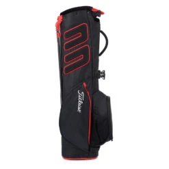 Titleist Players 4 Carbon S Golf Stand Bag -Golf Apparel Shop Titleist 2022 Players 4 Carbon S Stand Bag Black Black Red 3